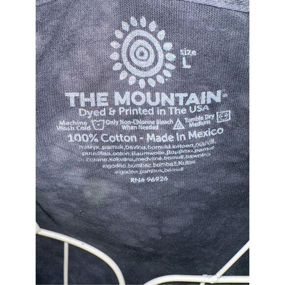 Nice men The Mountain Black Lab T-Shirt Vincent Hie 2011 Size Large Black USA Cl - Picture 8 of 8